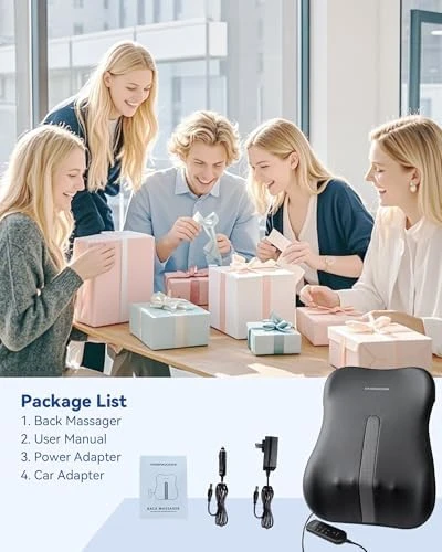 Back Massager for Pain Relief Deep Tissue — Massage Chairs, KingPavonini