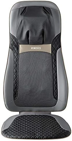 Back Massager with Heat, Shiatsu Elite II Heated Neck and Back Massage Cushion — Massage Chairs, Homedics