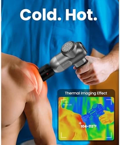 C2 Pro Massage Gun with Heat and Cold Therapy — Massage Gun, BOB AND BRAD