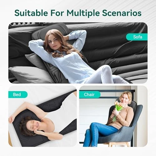 Full Body Massage Mat Pad for Bed — Massage Chairs, Snailax