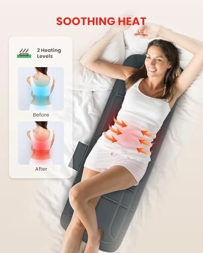 Full Body Massage Mat with Heat — Massage Chairs, Heycool
