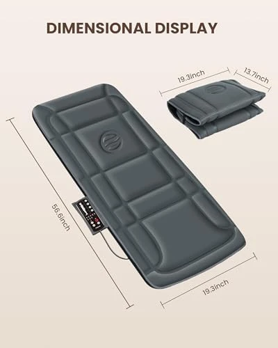 Full Body Massage Mat with Heat — Massage Chairs, Heycool