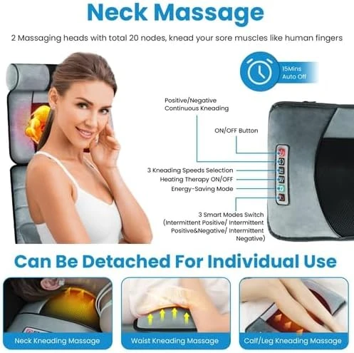 Full Body Massage Mat with Heat — Massage Chairs, KinWarmth