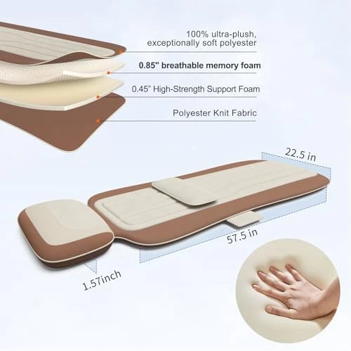 Full Body Massage Mat with Heat — Massage Chairs, Comrelax