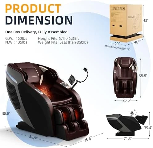 Luxury 4D Full Body Massage Chair — Massage Chairs, GOLINYOUBIZ