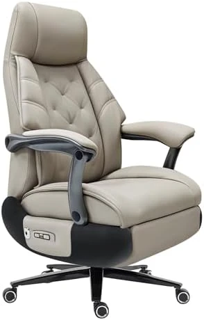 Magnus Massage Office Chair with Ventilation and Heating, Power Recliner with Footrest — Massage Chairs, Kinnls