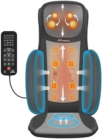 Neck and Back Massager with Heat — Massage Chairs, Snailax