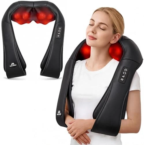 Neck Massager for Pain Relief Deep Tissue with Heat — Massage Chairs, MagicMakers