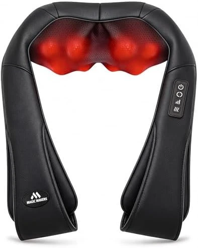 Neck Massager for Pain Relief Deep Tissue with Heat — Massage Chairs, MagicMakers