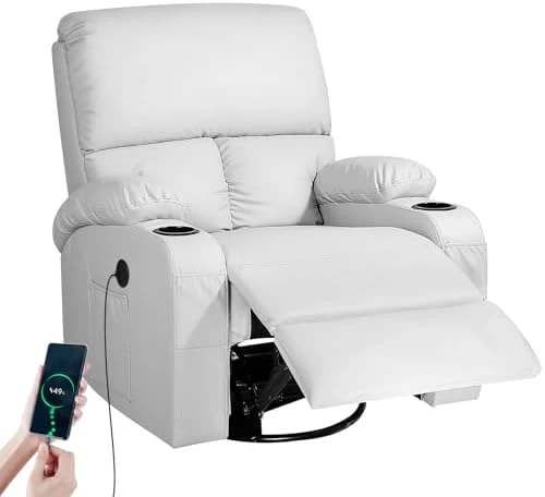 Rocking Recliner Chair with Vibration Massage and Heat — Massage Chairs, LEVELEVE