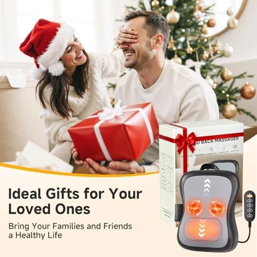 Shiatsu Back and Neck Massager with Heat — Massage Chairs, Zorynae
