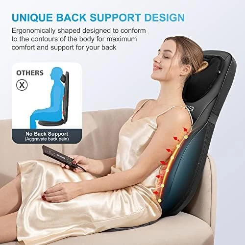 Shiatsu Back Massager with Heat — Massage Chairs, COMFIER