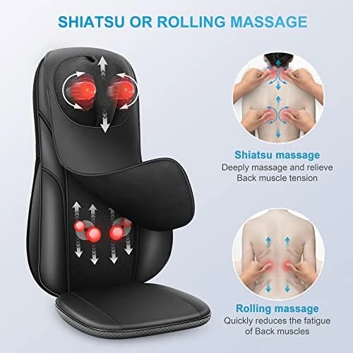 Shiatsu Back Massager with Heat — Massage Chairs, COMFIER
