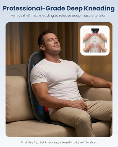 Shiatsu Back Massager with Heat — Massage Chairs, COMFIER