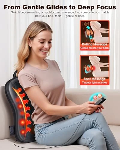 Shiatsu Back Massager with Heat — Massage Chairs, JZBRAIN