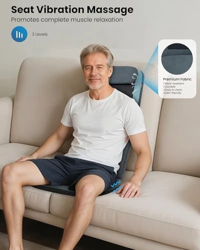 Shiatsu Back Massager with Heat — Massage Chairs, COMFIER