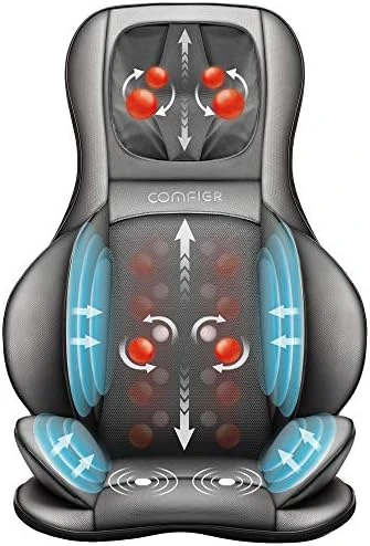 Shiatsu Back Massager with Heat — Massage Chairs, COMFIER