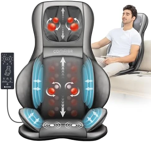 Shiatsu Back Massager with Heat — Massage Chairs, COMFIER