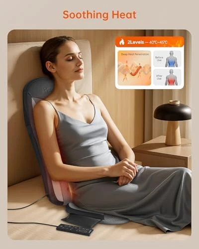 Shiatsu Back Massager with Heat — Massage Chairs, COMFIER