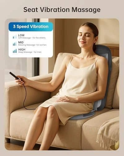 Shiatsu Back Massager with Heat — Massage Chairs, COMFIER