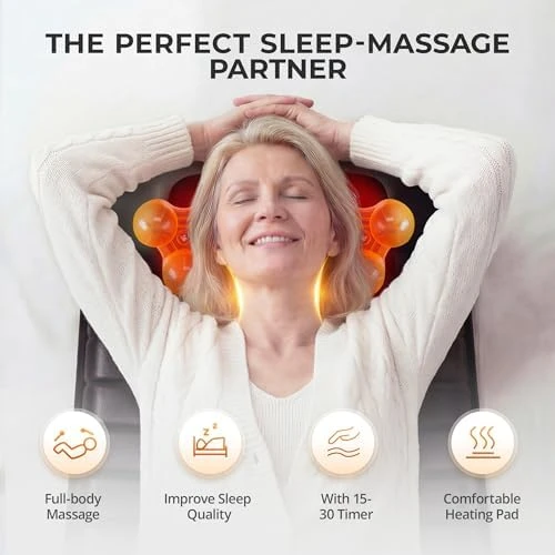 Shiatsu Full Body Massage Mat with Heat — Massage Chairs, Himouta