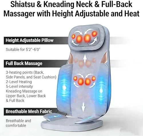 Shiatsu Massage Chair with Heat — Massage Chairs, Ethereal Wellness
