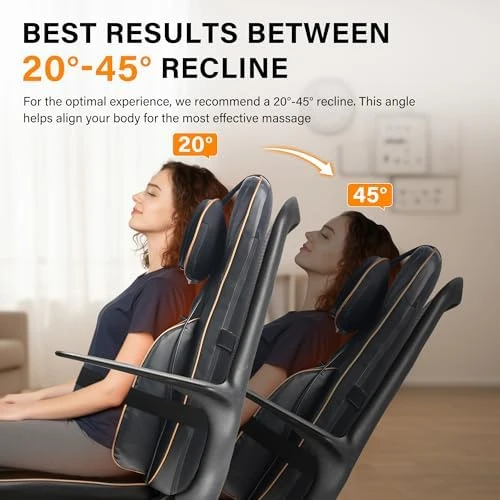 Shiatsu Neck Back Massager Chair Cushion with Heat — Massage Chairs, MAIBOLE
