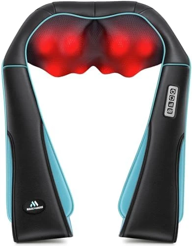 Shiatsu Neck Massager with Heat for Pain Relief — Massage Chairs, MagicMakers