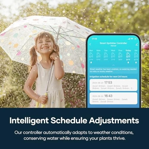 Smart Sprinkler Controller WiFi with External Antenna 8 Zone — Irrigation System, tolviviov