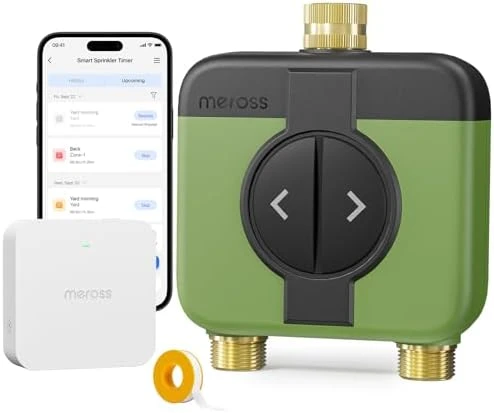 WiFi Water Timer for Garden Hose — Irrigation System, meross