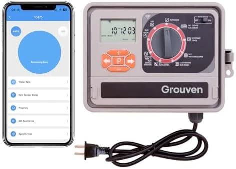 11-Zone WiFi Sprinkler Controller — Irrigation System, Grouven