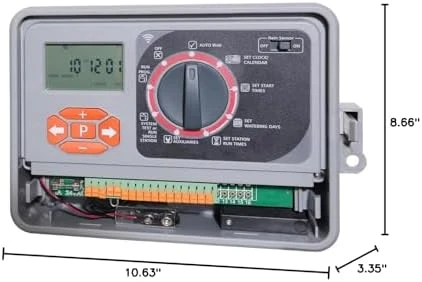 11-Zone WiFi Sprinkler Controller — Irrigation System, Grouven