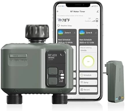 2 Zone Sprinkler Timer — Irrigation System, PPSMART