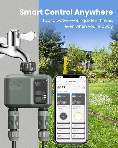 2 Zone Sprinkler Timer — Irrigation System, PPSMART