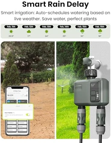2 Zone Sprinkler Timer — Irrigation System, PPSMART