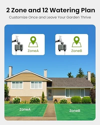 2 Zone Sprinkler Timer — Irrigation System, PPSMART