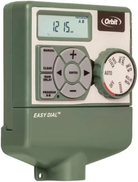 6-Station Indoor Sprinkler Controller — Irrigation System, Orbit