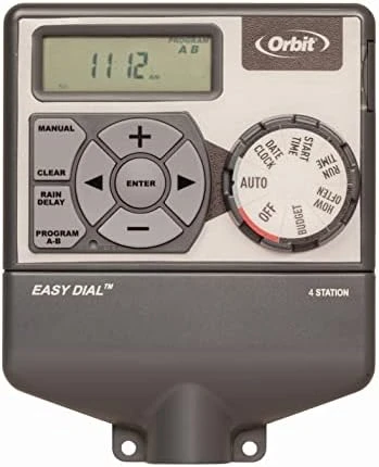 6-Station Indoor Sprinkler Controller — Irrigation System, Orbit