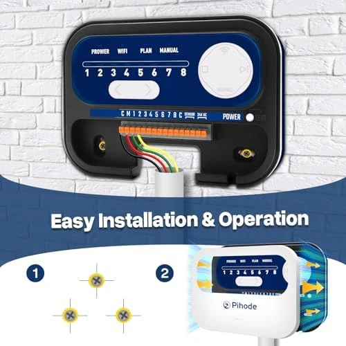 8 Zone Smart Sprinkler Controller — Irrigation System, Pihode
