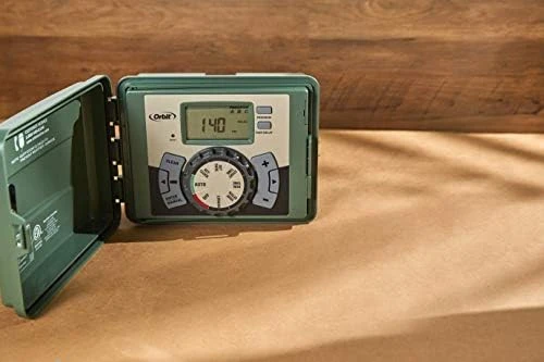 9-Station Outdoor Swing Panel Sprinkler System Timer — Irrigation System, Orbit