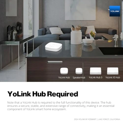All-in-One Smart Water Meter & Auto Shutoff — Water Shut Off Valve, YoLink
