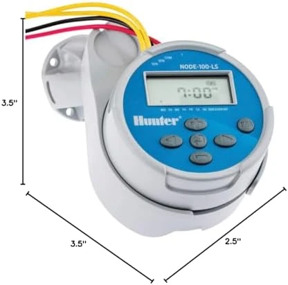 Battery Operated Sprinkler Timer with Solenoid — Irrigation System, Hunter Industries
