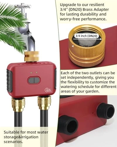 Bluetooth Smart Sprinkler Timer — Irrigation System, GIEXSMART