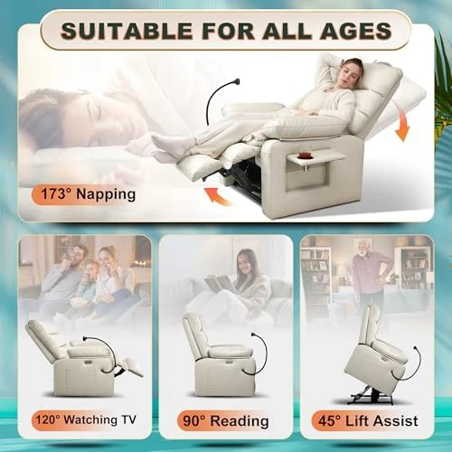 Dual Motor Recliner Chair with Heat & Massage — Massage Chairs, SUKACH