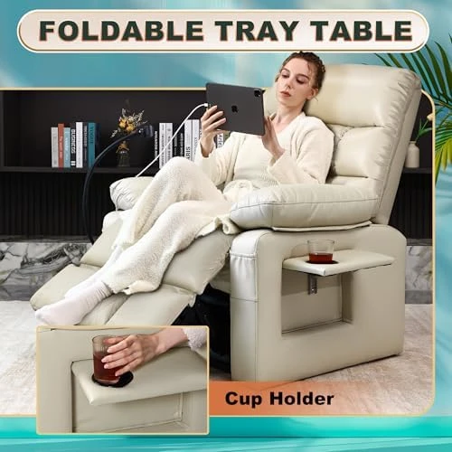 Dual Motor Recliner Chair with Heat & Massage — Massage Chairs, SUKACH
