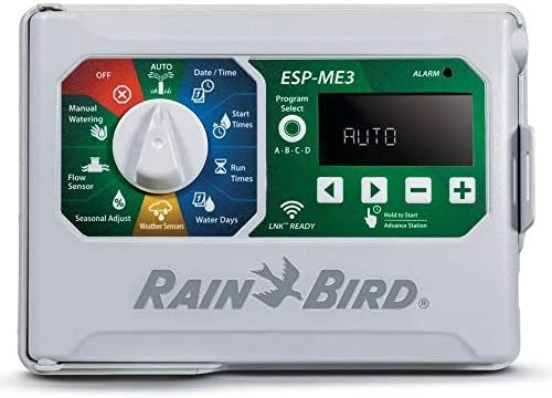 Indoor Outdoor Lawn Irrigation Sprinkler Timer — Irrigation System, Rain Bird