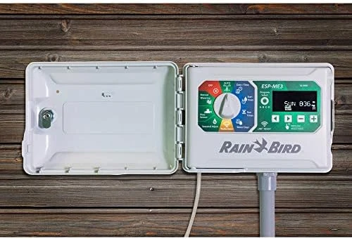Indoor Outdoor Lawn Irrigation Sprinkler Timer — Irrigation System, Rain Bird