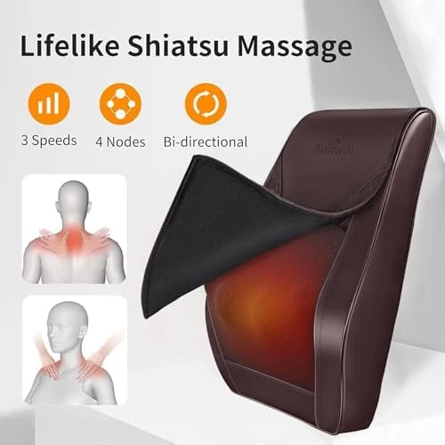 Neck Massager with Heat — Massage Chairs, Boriwat