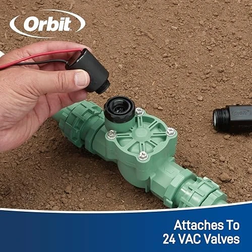 Outdoor Battery-Powered Water Sprinkler Controller — Irrigation System, Orbit