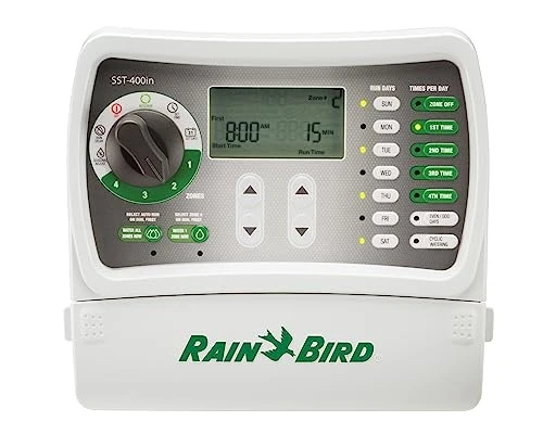 Simple-to-Set Indoor Sprinkler/Irrigation System Timer/Controller, 6-Zone/Station — Irrigation System, Rain Bird